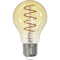 Hama LED-Gloeidraadlamp E27 Peer A60 Amber Helder Extra Warm White DIMB.