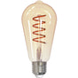 Hama LED-Gloeidraadlamp E27 Edison ST64 Amber Helder Extra Warm White DIMB.