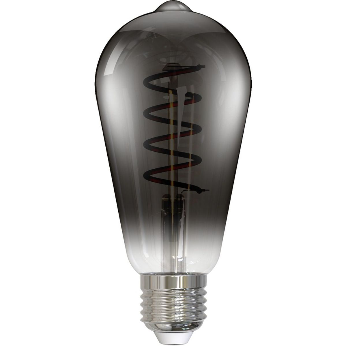 Hama LED-Gloeidraadlamp E27 Edison ST64 Smoke Helder Extra Warm White DIMB.