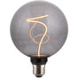 Hama LED-Gloeidraadlamp E27 Sphere G125 Smoke Helder Extra Warm White DIMB.