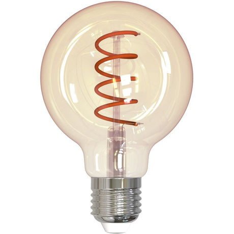 Hama LED-Gloeidraadlamp E27 Sphere G80 Amber Helder Extra Warm White DIMB.