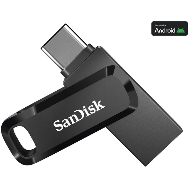 SanDisk Ultra Dual USB Flash Drive Go 2TB USB-C Black