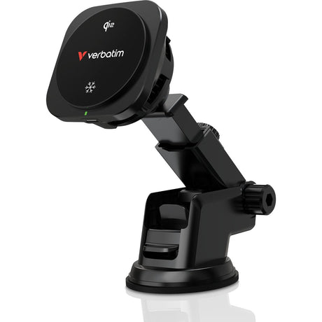 Verbatim 31861 Charge N Drive Qi2 Magnetic Wireless Car Charger