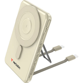 Verbatim 32253 Charge N Go 2C PowerBank Magnetic Wireless 5000mAh w/ 2 USB-C
