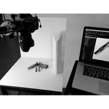 V-Flat World Tabletop V-Flats - Small (12"'X18'') 2X White 2X Black
