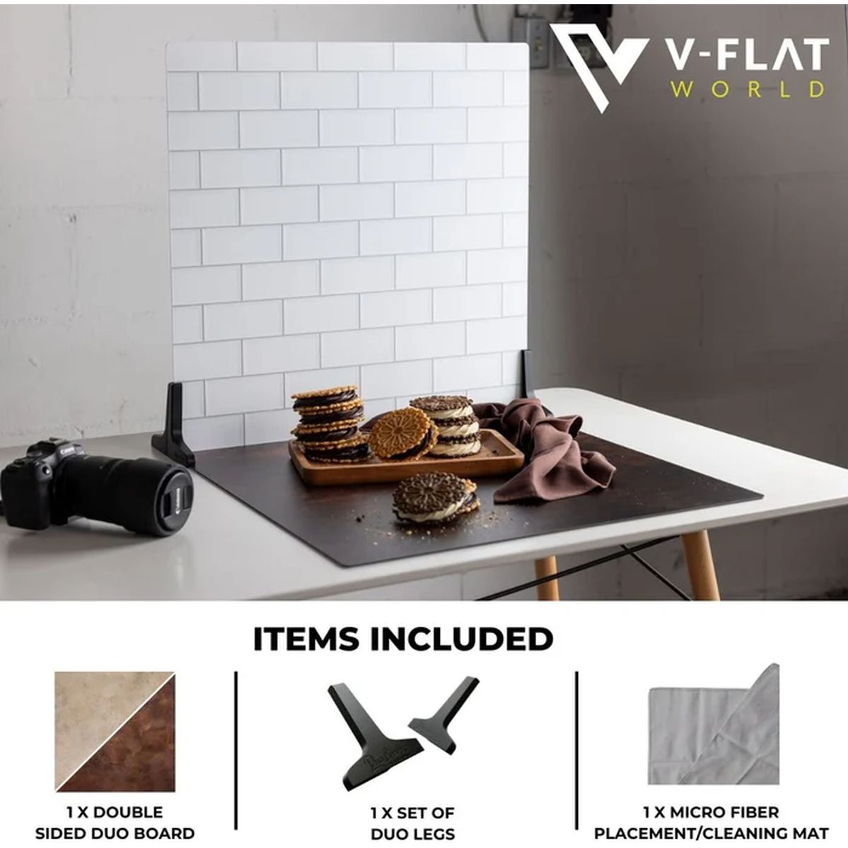V-Flat World Dark Roast/Moroccan Mud