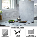 V-Flat World Iced Concrete/Midnight Cement - XL