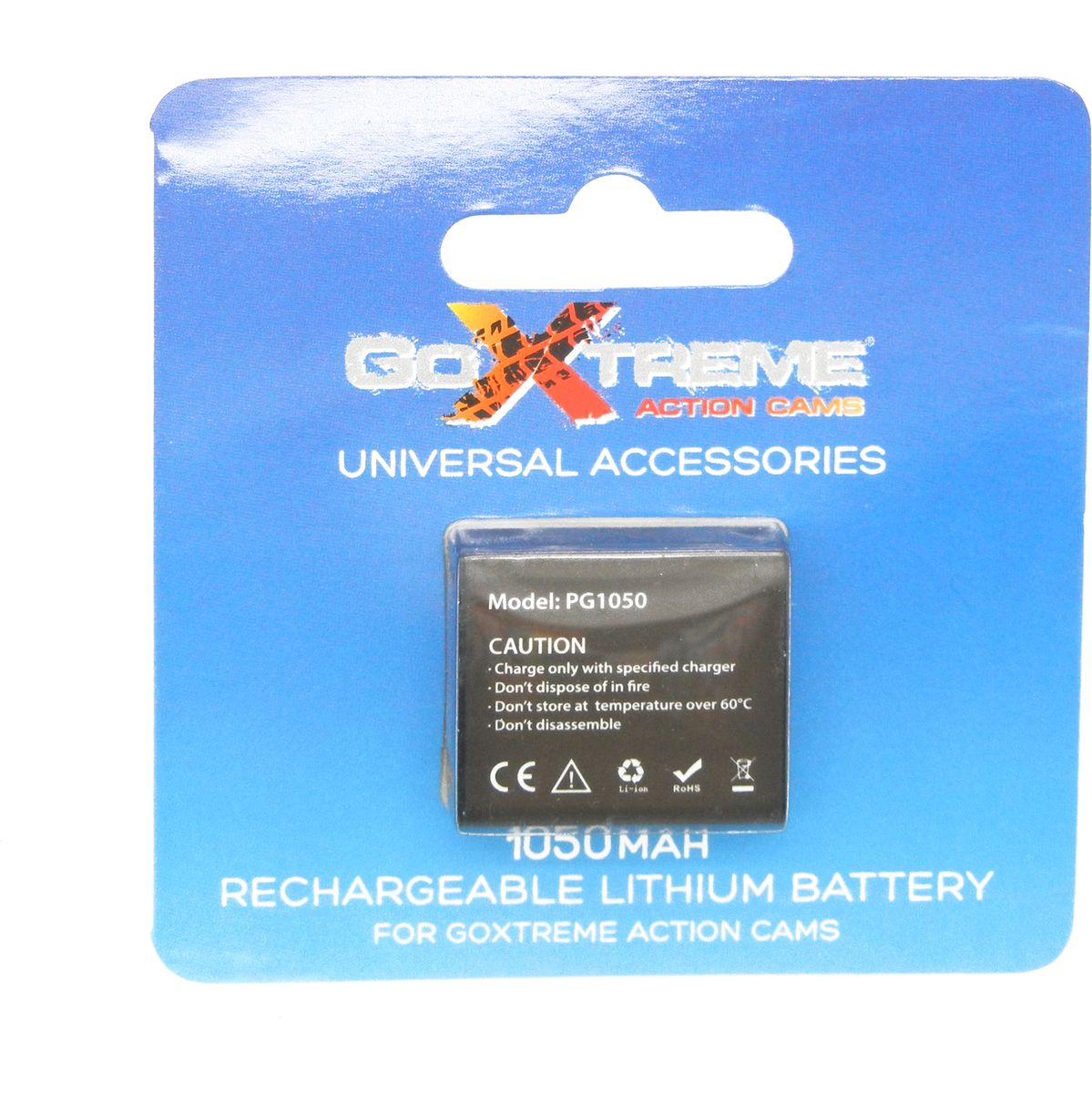 GoXtreme Battery For Enduro Black Pioneer Rebel Rallye Enduranc - image 4 of 4