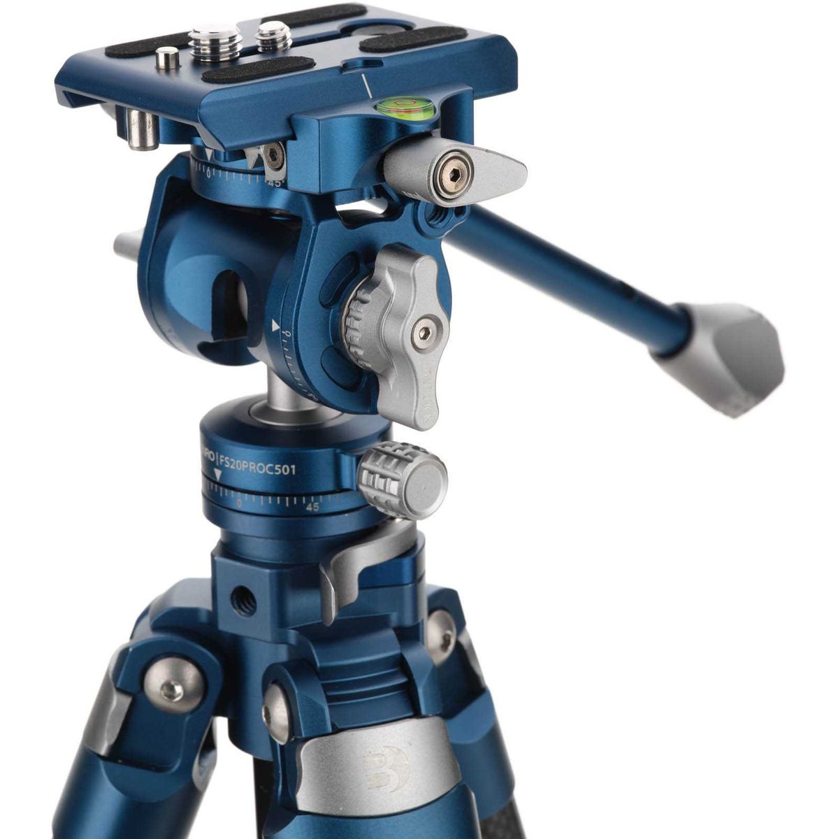 Benro Cyanbird Carbon Tripod w/ FS20PROC501 Head (Tcbc25fs20proc501) - image 2 of 5
