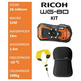 Ricoh WG-80 Orange KIT + Floating Strap + Neoprene Case - image 2 of 2