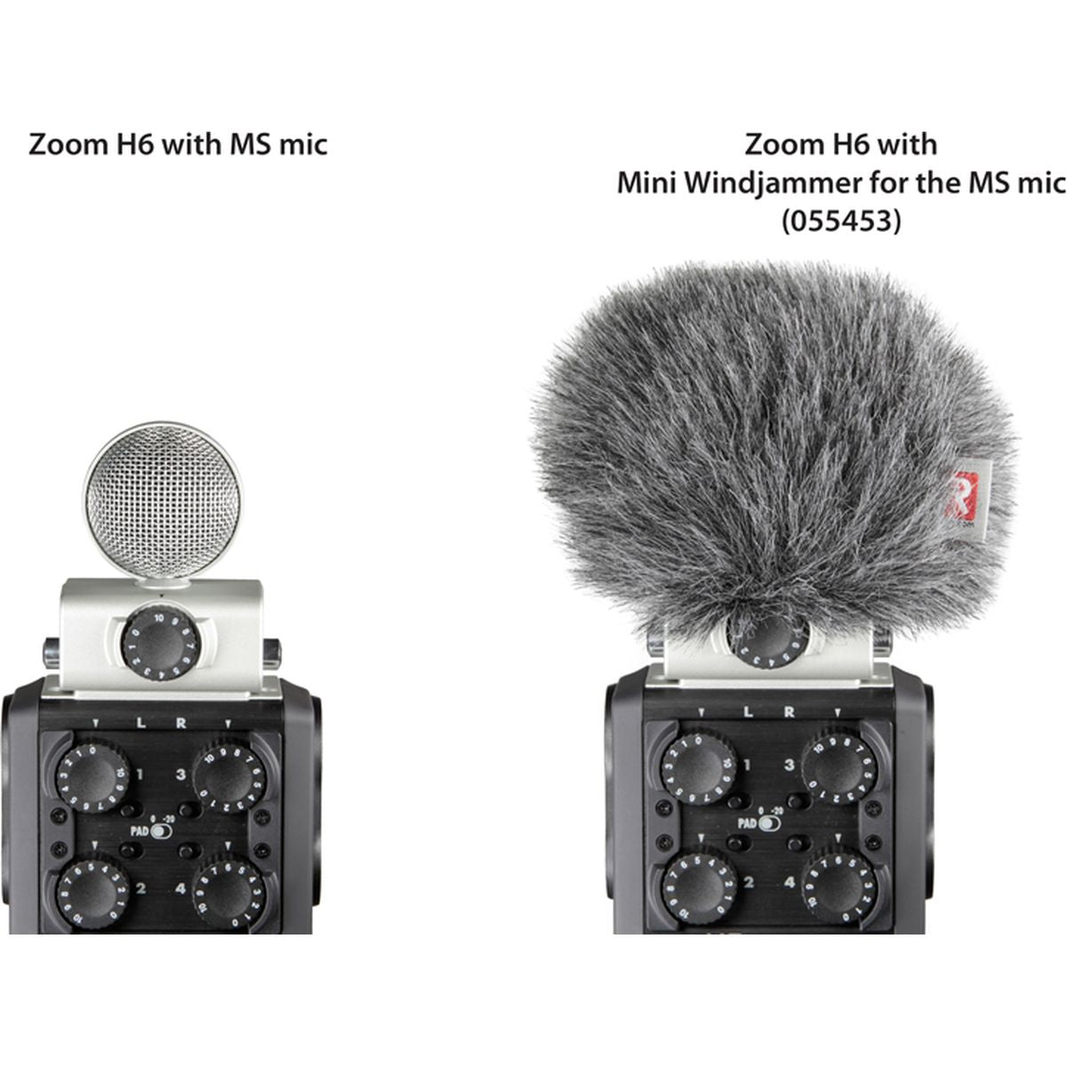 Rycote Zoom H6 Mini Windjammer(S)
