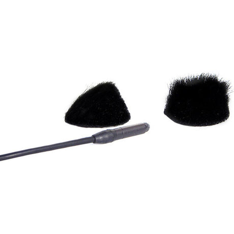 Rycote Black Overcovers: 30 X Stickies & 6 X Black Fur Discs