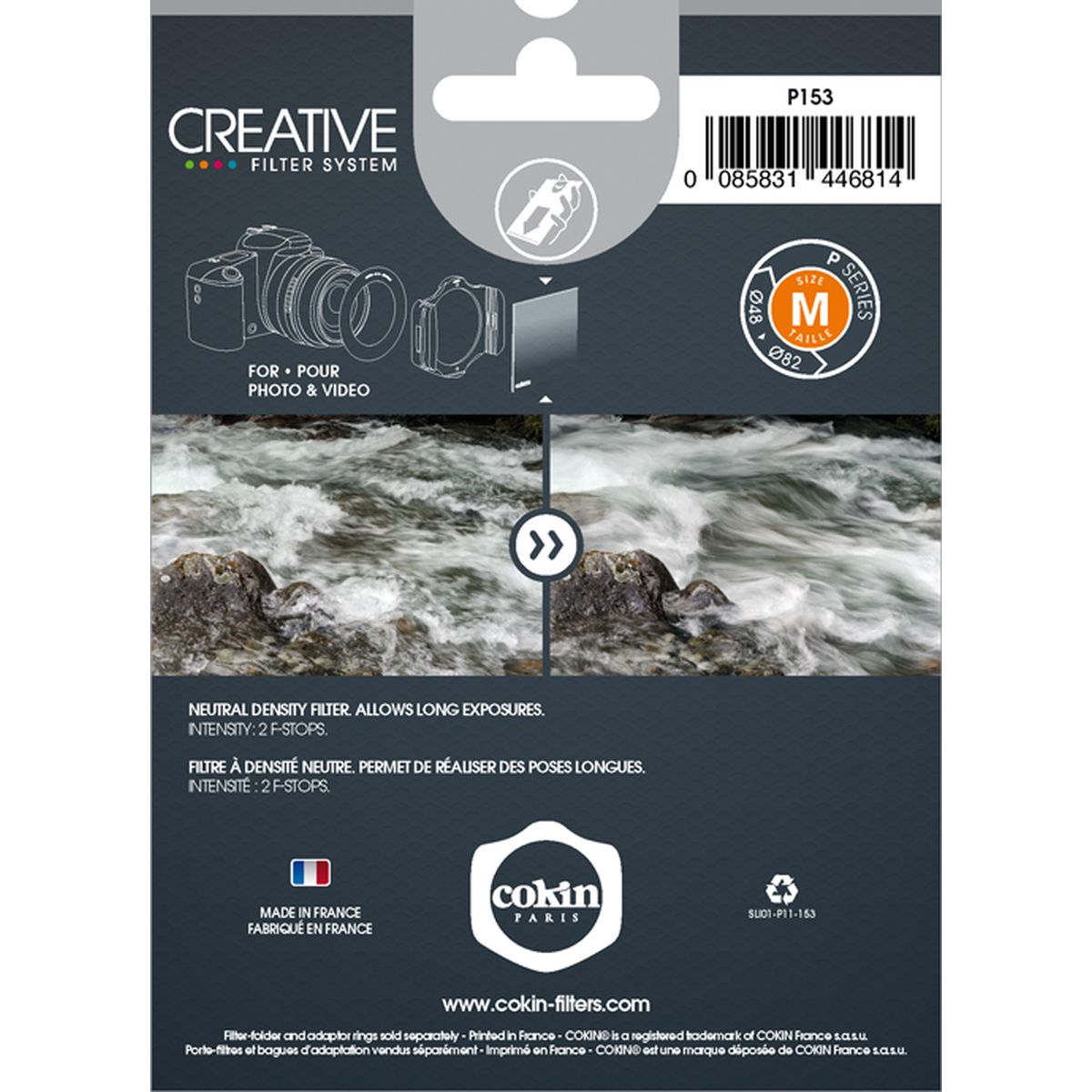 Cokin Filter P153 Neutral Grey ND4 (0.6)