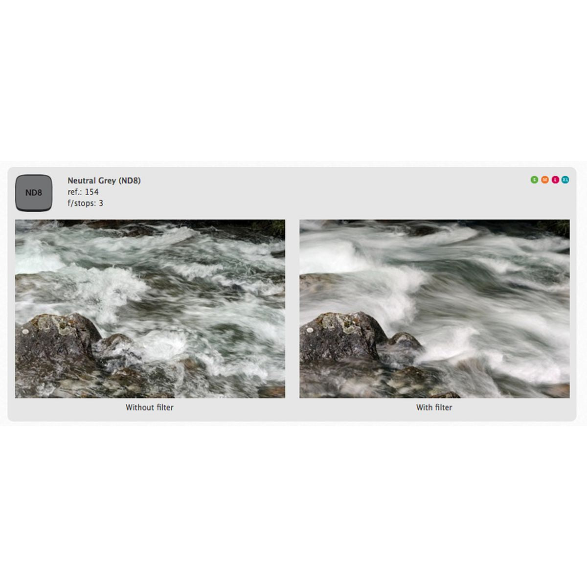 Cokin Filter P154 Neutral Grey ND8 (0.9)