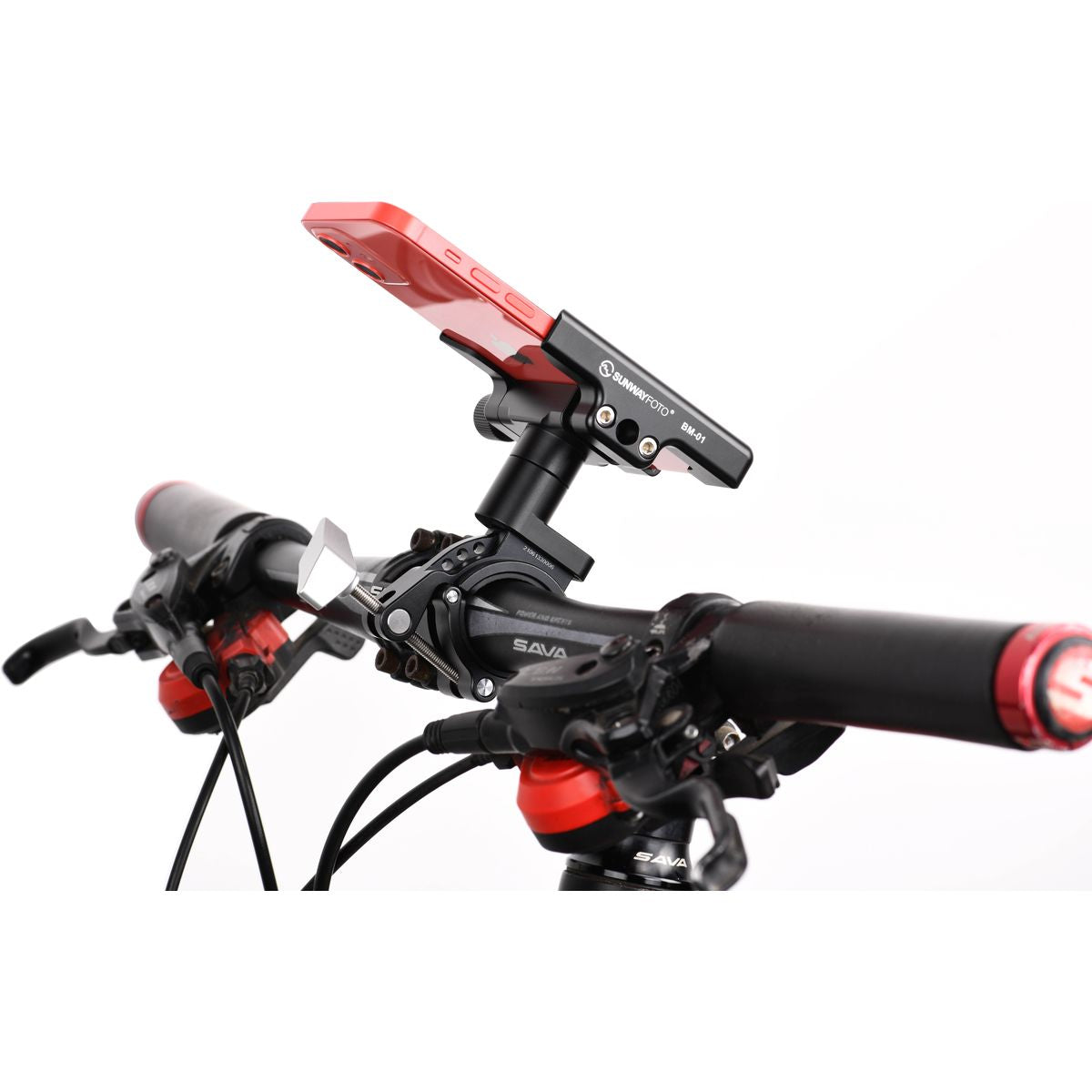 Sunwayfoto Mobile Phone Bike Mount Clamp Seat BM-01T