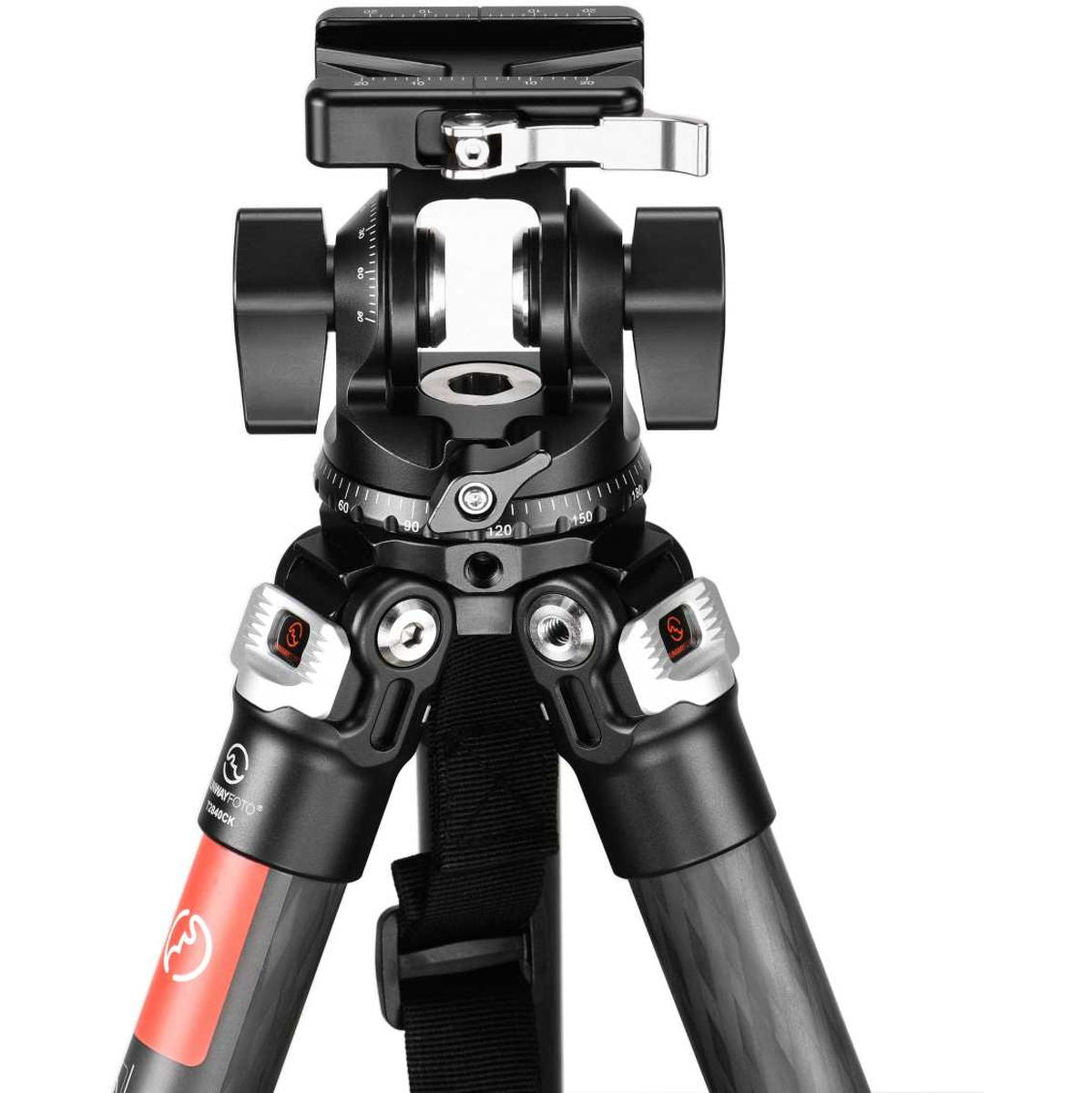 Sunwayfoto Two-Way Head w/ Clamp And QR Plate DT-03