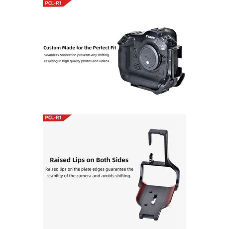 Sunwayfoto L-Plaat / L-Bracket Arca Canon EOS R1 (PCL-R1) - image 2 of 5