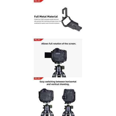 Sunwayfoto L-Plaat / L-Bracket Arca Canon EOS R1 (PCL-R1) - image 3 of 5