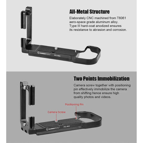 Sunwayfoto L-Plaat / L-Bracket Arca For Canon R5II (PCL-R5II) - image 3 of 5