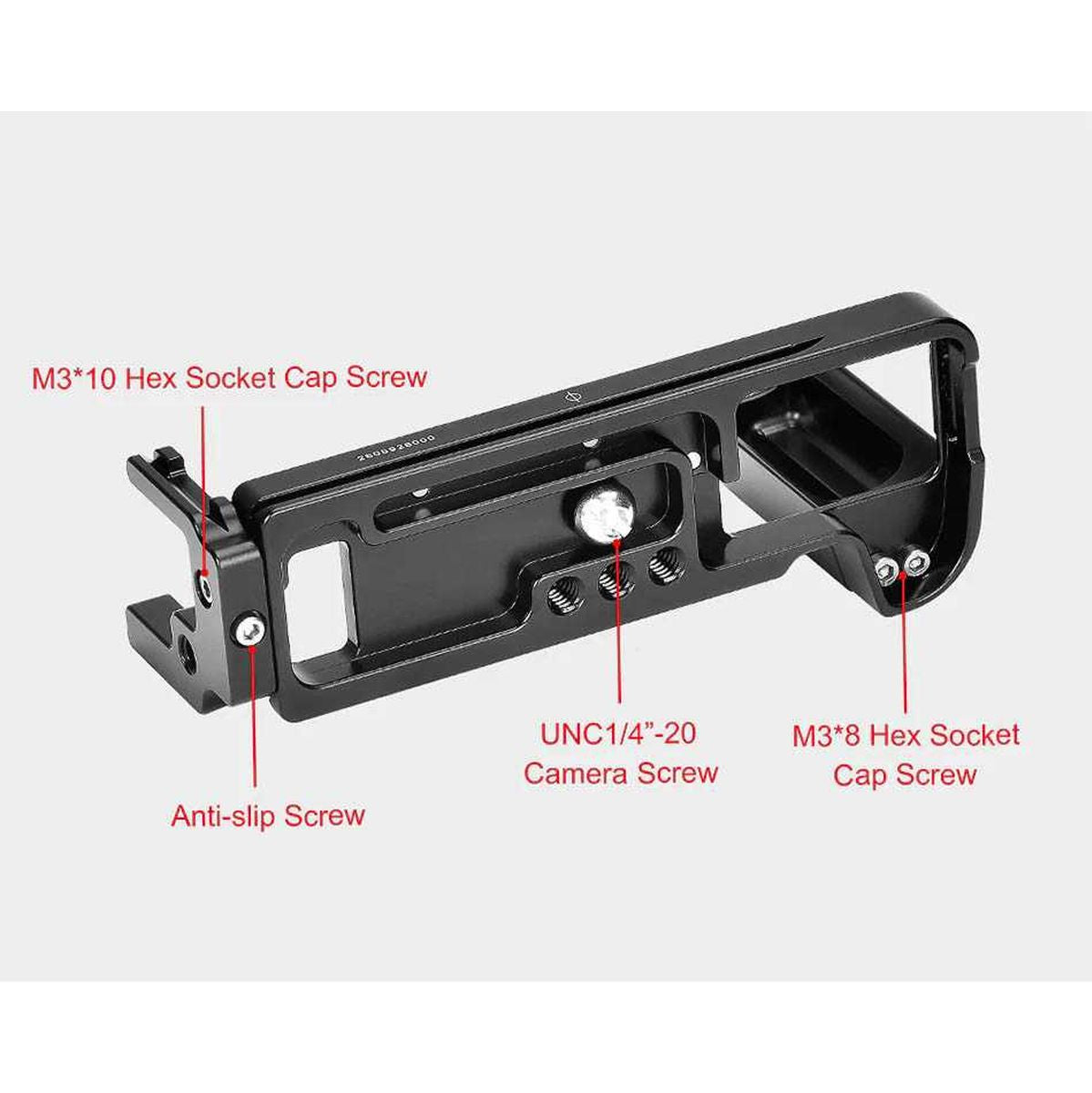 Sunwayfoto L-Plaat / L-Bracket Fujifilm X-E5 (PFL-XE5) - image 3 of 5