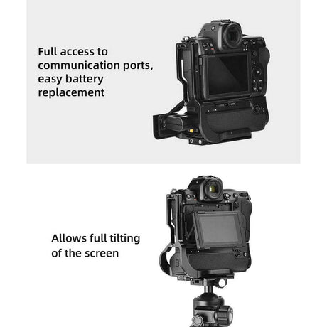 Sunwayfoto L-Plaat / L-Bracket Arca Nikon Z8 w/ Grip (PNL-Z8GII) - image 5 of 5