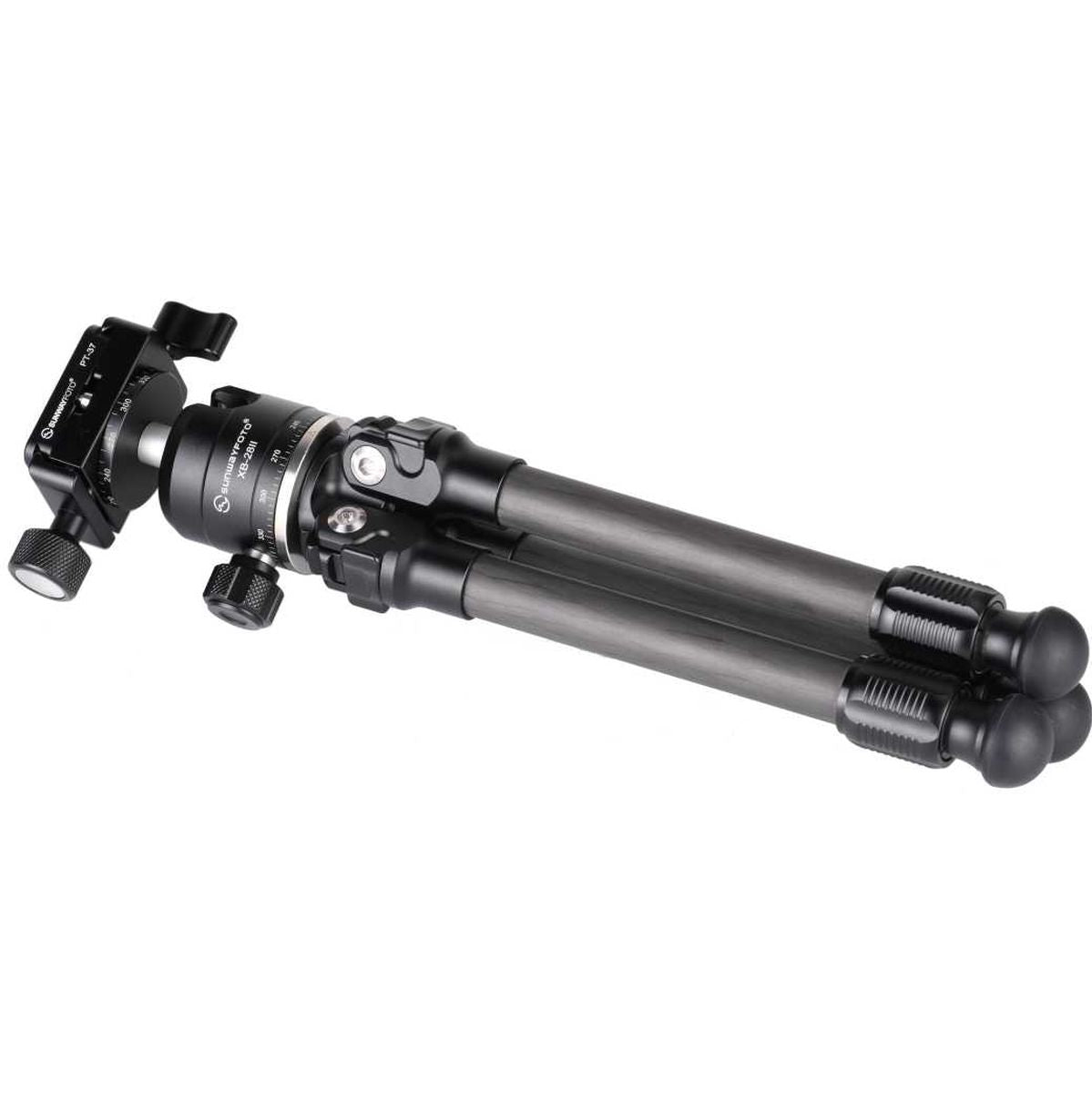 Sunwayfoto Macro Tripod Kit T16C20N + XB-28II w/ QR Plate - image 2 of 5