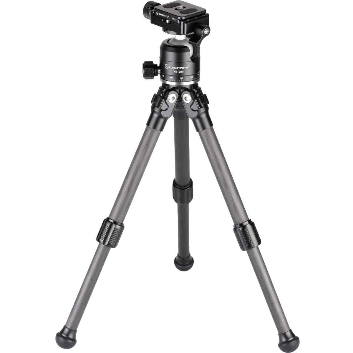 Sunwayfoto Macro Tripod Kit T16C20N + XB-28II w/ QR Plate - image 3 of 5