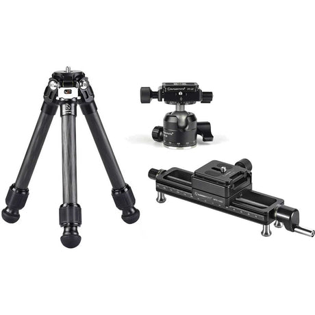 Sunwayfoto Macro Tripod Carbon + Ball Head EN Macro Rail (T16-Macro-Kit)