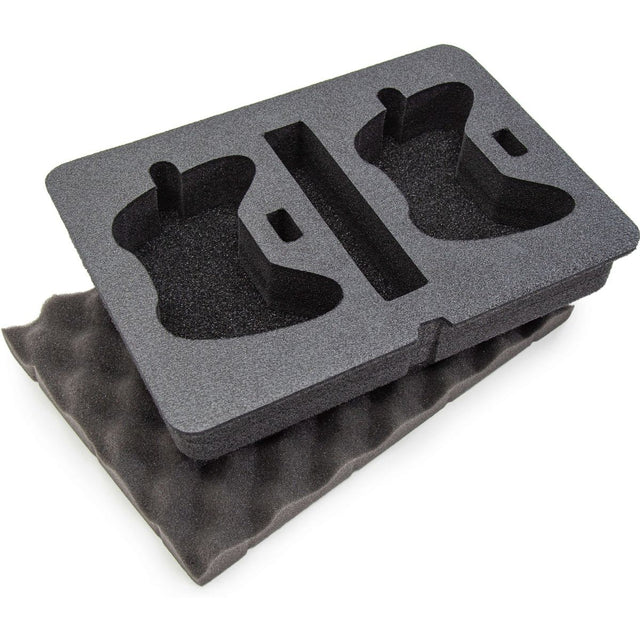 Nanuk Customized Foam Insert (910) (21155) For 2 XBOX Controller