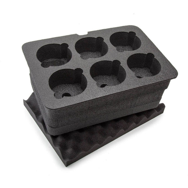 Nanuk Customized Foam Insert (918) For 6 Lens Interior 376x246x193mm