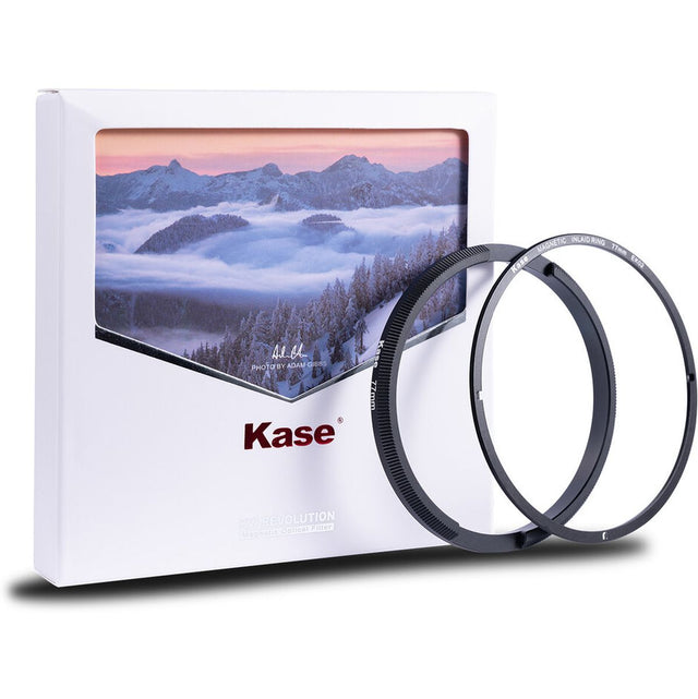 Kase Revolution 77mm Magnetic Hud Padded Inlaid Adapter + 3D Tool