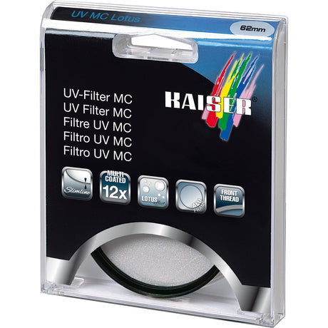 Kaiser UV-filter MC Lotus 6 Layer Multi-Coating On Both Sides Ø 40.5 mm - image 2 of 3