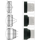 Kaiser 4 In 1 Lens Hood Ø 43 mm - image 3 of 3