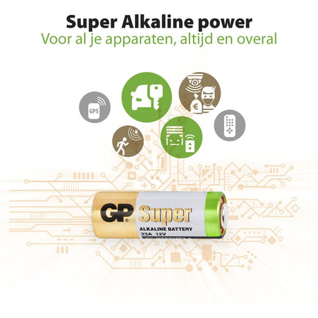 GP Hoge Voltage Alkaline Rondcel 23A (MS21/MN21) - image 3 of 4