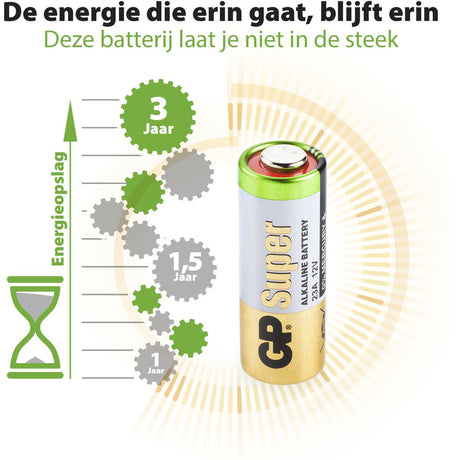 GP Hoge Voltage Alkaline Rondcel 23A (MS21/MN21) - image 4 of 4