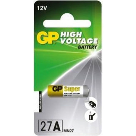 GP Hoog Voltage Alkaline Rondcel 27A (MN27) Blister 1 - image 2 of 2