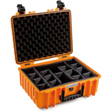 B&W Bw.case PP.221; Case Type 5000; Divider; Orange