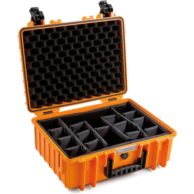 B&W Bw.case PP.221; Case Type 5000; Divider; Orange