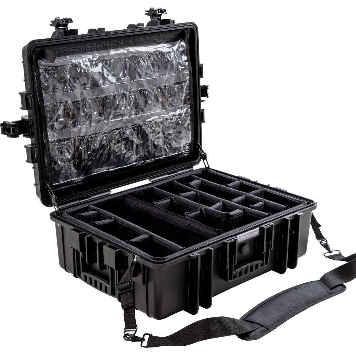 B&W Case Type 6500 w/ Medical Emergency Kit; Black