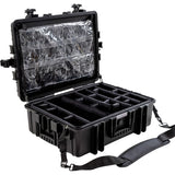 B&W Case Type 6500 w/ Medical Emergency Kit; Black