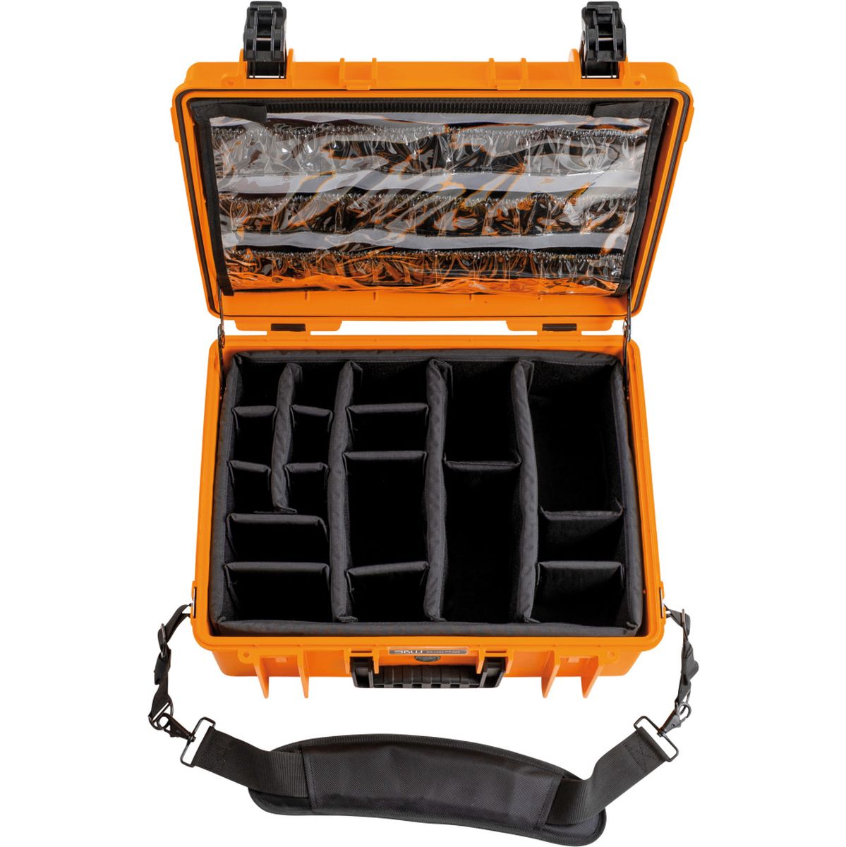 B&W Case Type 6000 w/ Medical Emergency Kit; Orange
