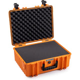B&W Bw.case PP.326; Case Type 6000; Pre-Cut Foam; Orange