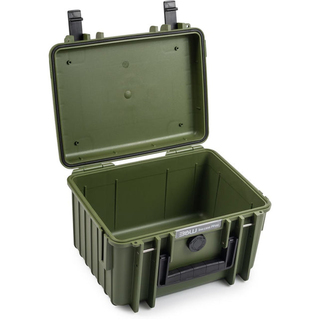 B&W Bw.case PP.66; Case Type 2000; Empty; Bronze Green