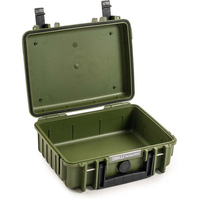 B&W Bw.case PP.41; Case Type 1000; Empty; Bronze Green