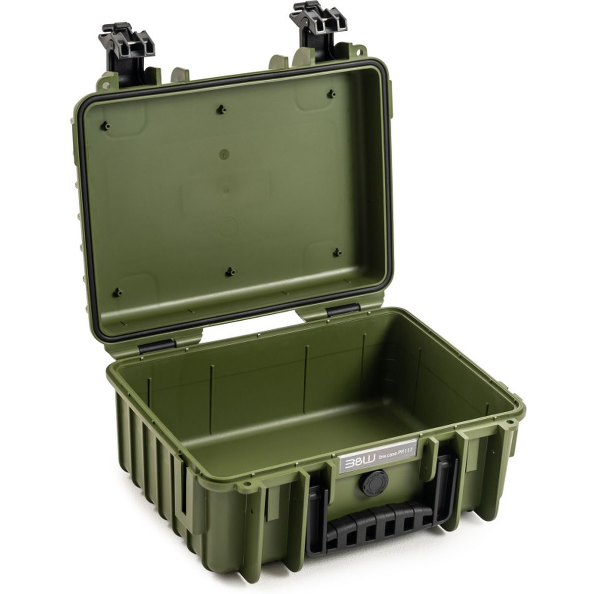 B&W Bw.case PP.117; Case Type 3000; Empty; Bronze Green