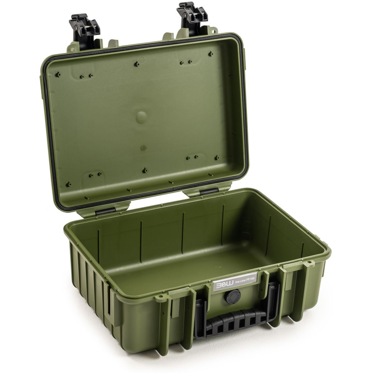B&W Bw.case PP.166; Case Type 4000; Empty; Bronze Green