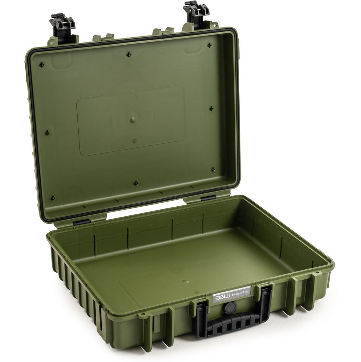 B&W Bw.case PP.210; Case Type 6040; Empty; Bronze Green
