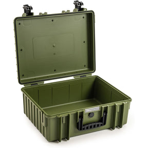 B&W Bw.case PP.326; Case Type 6000; Empty; Bronze Green