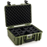 B&W Bw.case PP.221; Case Type 5000; Divider; Bronze Green