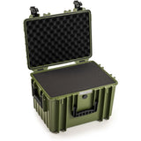 B&W Bw.case PP.379; Case Type 5500; Pre-Cut Foam; Bronze Green